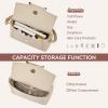 imageBOSTANTEN Small Crossbody Bags for Women Trendy Top Handle Shoulder Purse Vegan Leather Handbags with FlapNude