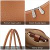 imageBOSTANTEN Small Hobo Bags for Women Shoulder Bag for Women Trendy Designer Fall Purse Vegan Leather HandbagAbrown
