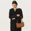 imageBOSTANTEN Small Hobo Bags for Women Shoulder Bag for Women Trendy Designer Fall Purse Vegan Leather HandbagAbrown