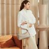 imageBOSTANTEN Small Hobo Bags for Women Shoulder Bag for Women Trendy Designer Fall Purse Vegan Leather HandbagBapricot