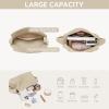 imageBOSTANTEN Small Hobo Bags for Women Shoulder Bag for Women Trendy Designer Fall Purse Vegan Leather HandbagBapricot