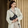 imageBOSTANTEN Small Hobo Bags for Women Shoulder Bag for Women Trendy Designer Fall Purse Vegan Leather HandbagBblack