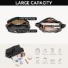 imageBOSTANTEN Small Hobo Bags for Women Shoulder Bag for Women Trendy Designer Fall Purse Vegan Leather HandbagBblack