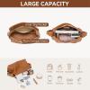 imageBOSTANTEN Small Hobo Bags for Women Shoulder Bag for Women Trendy Designer Fall Purse Vegan Leather HandbagBbrown
