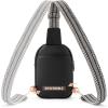 imageBOSTANTEN Small Sling Bag Crossbody Bags for Women Trendy Crossbody Purse Leather Chest BagAblack
