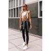 imageBOSTANTEN Small Sling Bag Crossbody Bags for Women Trendy Crossbody Purse Leather Chest BagAcamel Brown