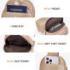 imageBOSTANTEN Small Sling Bag Crossbody Bags for Women Trendy Crossbody Purse Leather Chest BagAlight Brown