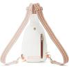 imageBOSTANTEN Small Sling Bag for Women Leather Crossbody Bags Fanny Pack Chest Bag for TravelABeige