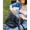 imageBOSTANTEN Small Wallet For Women RFID Leather Credit Card Holder Slim Wristlet Keychain Wallet With Zipper PocketSBlue