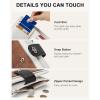 imageBOSTANTEN Small Wallet for Women Leather RFID Blocking Card Holder Bifold Compact Wallets With Zipper Coin Pocket BrownBeigeBlackBrownBeigeBlack