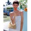 imageBOSTANTEN Straw Crossbody Bags for Women Raffia Clutch Shoulder Purse Handbags for Beach Vacation Daily UseBeige