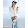 imageBOSTANTEN Straw Crossbody Bags for Women Raffia Clutch Shoulder Purse Handbags for Beach Vacation Daily UseBlack