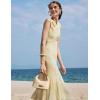 imageBOSTANTEN Straw Crossbody Bags for Women Raffia Clutch Shoulder Purse Handbags for Beach Vacation Daily UseBrown