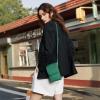 imageBOSTANTEN Vegan Leather Small Crossbody Bags for Women Designer Cell Phone Bag Wallet Purses Adjustable StrapLight Green