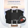 imageBOSTANTEN Weekender Bags for Women Waterproof Gym Bag with Shoe Compartment Ideal Carryon Bag for Sport and Travel BlackABlack