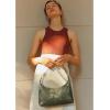 imageBOSTANTEN Woven Purses for Women Vegan Leather Hobo Bag Shoulder HandbagsOlive Green