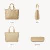 imageBOSTANTEN Woven Tote Bag for Women Top Handle Purses and Handbags Shoulder Crossbody Purse With ZipperBapricot