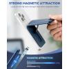 imageBOSTANTEN for MagSafe Wallet with Stand Magnetic Wallet for iPhone 1615141312 Pro Max Plus Leather Minimalist Magnetic Phone Wallets Phone Card Holder Fit 4 Cards PinkBlue