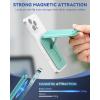 imageBOSTANTEN for MagSafe Wallet with Stand Magnetic Wallet for iPhone 1615141312 Pro Max Plus Leather Minimalist Magnetic Phone Wallets Phone Card Holder Fit 4 Cards PinkTurquoise