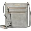 imageBOSTANTEN Crossbody Purses for Women Medium Shoulder Bag Quilted Handbags with Zipper PocketC16grey