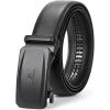 imageBOSTANTEN Mens Belt Leather Ratchet Belt For Men Dress and Casual with Adjustable Buckle Trim to Fit019  Bostanten  Black