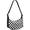 Small Black White Checkerboard