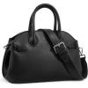 imageBOSTANTEN Satchel Purses for Women Trendy Slouchy Bags Vegan Leather Shoulder Bag Designer Purses with Adjustable StrapBblack