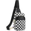 A-checkered Black