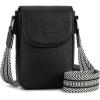 imageBOSTANTEN Small Crossbody Bags for Women Cell Phone Purse Leather Wallet Handbags with Card SlotsB01retro Black