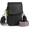 imageBOSTANTEN Small Crossbody Bags for Women Cell Phone Purse Leather Wallet Handbags with Card SlotsC01black