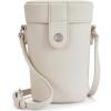 imageBOSTANTEN Small Crossbody Bags for Women Designer Zip Cell Phone Purse Shoulder Handbags Wallet with Card SlotsZbeige