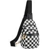 A-checkered Black