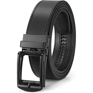 imageBOSTANTEN Belt Men Leather Reversible Belts for Men 1 38quot for Casual Golf Dress Pants TwoinOne Belt Gift005matte Black  Twill