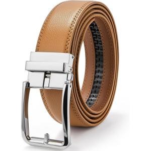 imageBOSTANTEN Belt Men Leather Reversible Belts for Men 1 38quot for Casual Golf Dress Pants TwoinOne Belt Gift012silverbrown