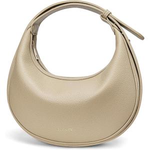 imageBOSTANTEN Crescent Shoulder Bag Vegan Leather Purses for Women Trendy Crossbody Clutch Hobo Handbag Adjustable StrapLarge Khaki 1063x256x591