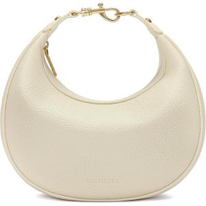 imageBOSTANTEN Crossbody Purse Small Crescent Shoulder Bags for Women Trendy Hobo Clutch Handbag Removable StrapBeige