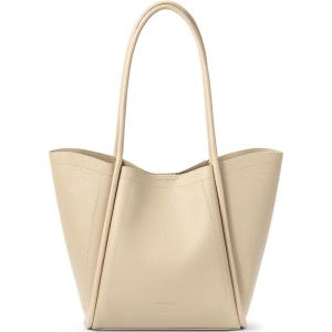 imageBOSTANTEN Purses for Women Trendy Travel Shoulder Bag Ladies Designer Tote Handbag 2025 114quot x 3quot x 122quotApricot