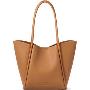 imageBOSTANTEN Purses for Women Trendy Travel Shoulder Bag Ladies Designer Tote Handbag 2025 114quot x 3quot x 122quotBrown