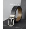 imageBOSTANTEN Belt Men Leather Reversible Belts for Men 1 38quot for Casual Golf Dress Pants TwoinOne Belt Gift007fashionblackBrown
