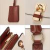 imageBOSTANTEN Briefcase for Women 156 inch Leather Laptop Bag Vintage Slim Lawyer Business Bag Stylish Work PurseAbeigebrown