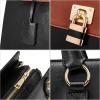 imageBOSTANTEN Briefcase for Women 156 inch Leather Laptop Bag Vintage Slim Lawyer Business Bag Stylish Work PurseBblackbrown