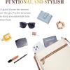 imageBOSTANTEN Crossbody Bags for Women Trendy Vegan Leather Purse Designer Shoulder Handbags with Adjustable Strap Zipper Pocket