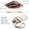 imageBOSTANTEN Crossbody Bags for Women Trendy Vegan Leather Purse Designer Shoulder Handbags with Adjustable Strap Zipper Pocket