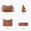 imageBOSTANTEN Crossbody Bags for Women Vegan Leather Hobo Purses Shoulder Handbags with Detachable Guitar StrapA01brown