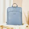 imageBOSTANTEN Genuine Leather Backpack Purse Casual College Travel Bags for Women5blue