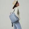 imageBOSTANTEN Genuine Leather Backpack Purse Casual College Travel Bags for Women5blue