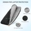 imageBOSTANTEN Laptop Case for MacBook Air 13 Inch M3 2024 Protective Case Quilted Puffy Laptop Sleeve for 13 Inch DellHPASUSMicrosoftCBlackwith handle