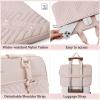 imageBOSTANTEN Laptop Case for MacBook Air 13 Inch M3 2024 Protective Case Quilted Puffy Laptop Sleeve for 13 Inch DellHPASUSMicrosoftD15pink