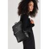 imageBOSTANTEN Leather Laptop Backpack for Women 156 inch Computer Bag Travel Work Daypack Large Size Bag3black