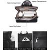 imageBOSTANTEN Leather Laptop Backpack for Women Designer Travel Backpack with Laptop Compartment Ladies Computer Shoulder Bags BlackBeigeBrownBlack
